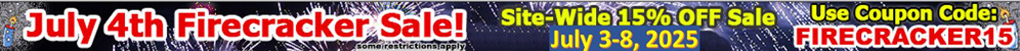 15% off Site Wide July 3-8, 2025. Code: 15REMEMBER