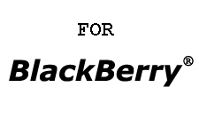 for the BlackBerry
