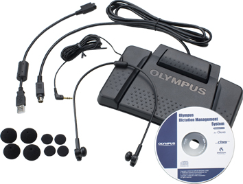 Olympus AS-7000 complete package contents