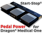 Start-Stop Pedal Power For Dragon Medical One