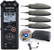 Start-Stop Low Cost Conference Recording System with Olympus LS-P4