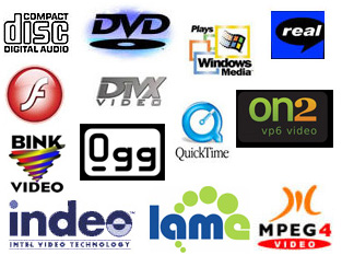 Some of the supported Omniversal video formats